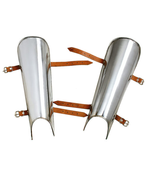 Beinschienen, Paar, 2mm Stahl