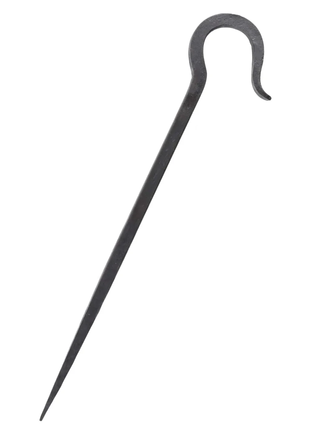 Geschmiedeter Zelthering aus Stahl, ca. 34 cm – Bild 2