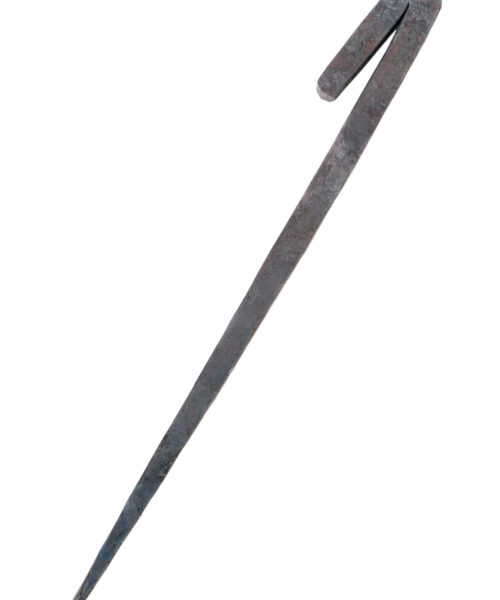 Geschmiedeter Zelthering aus Stahl, ca. 25 cm